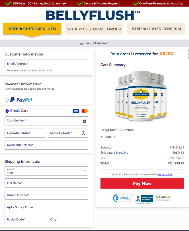 belly-flush-checkoutpage
